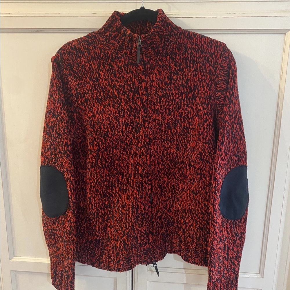 Marsh Landing Red and Black Teddy Jacket